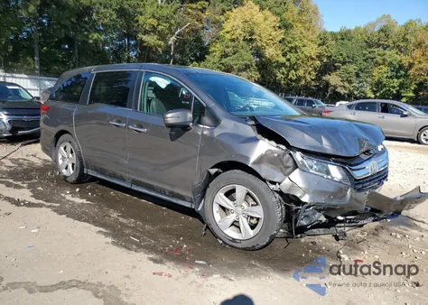 2019 Honda Odyssey Exl z USA, uszkodzony, nr VIN 5FNRL6H78KB034100